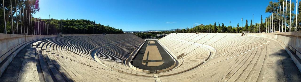 Beautiful Studio Next To Ancient Stadium Athena Bagian luar foto